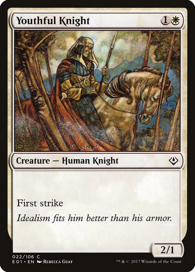 Youthful Knight (22) [Archenemy: Nicol Bolas]