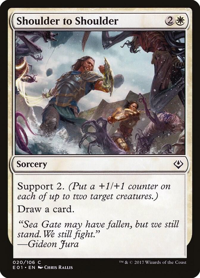 Shoulder to Shoulder (20) [Archenemy: Nicol Bolas]