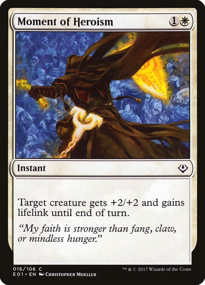 Moment of Heroism (16) [Archenemy: Nicol Bolas]