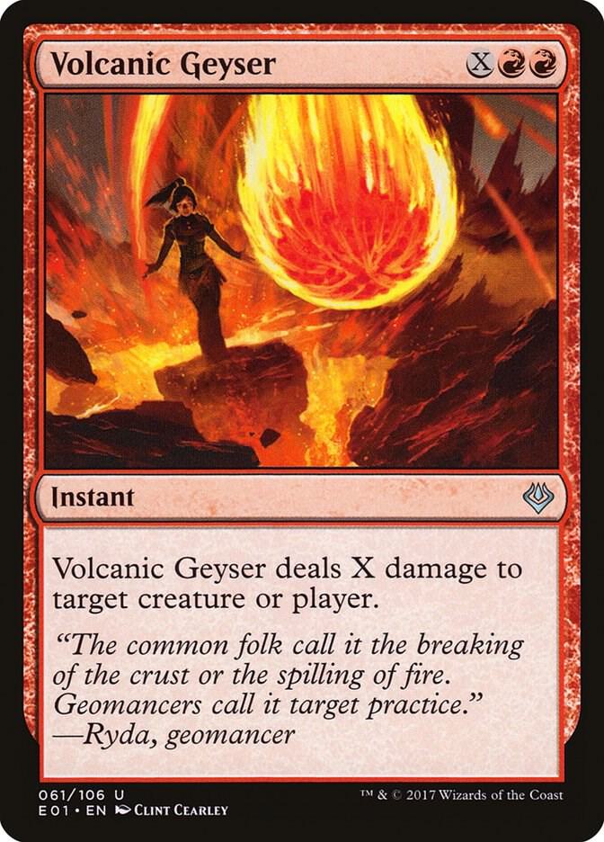 Volcanic Geyser (61) [Archenemy: Nicol Bolas]