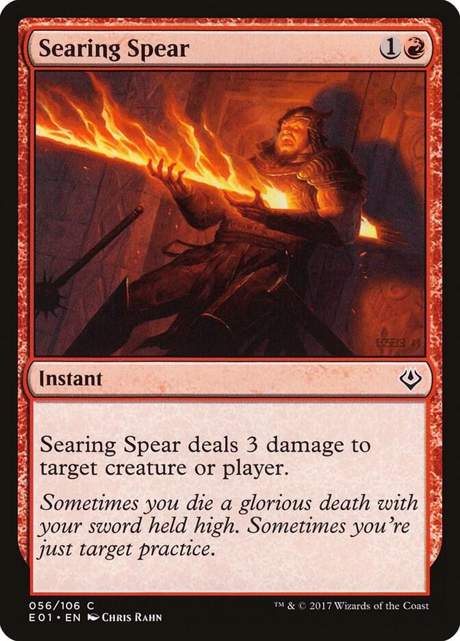 Searing Spear (56) [Archenemy: Nicol Bolas]