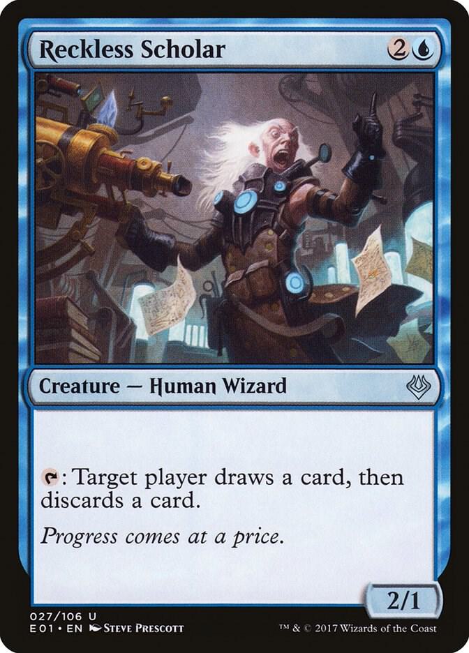 Reckless Scholar (27) [Archenemy: Nicol Bolas]