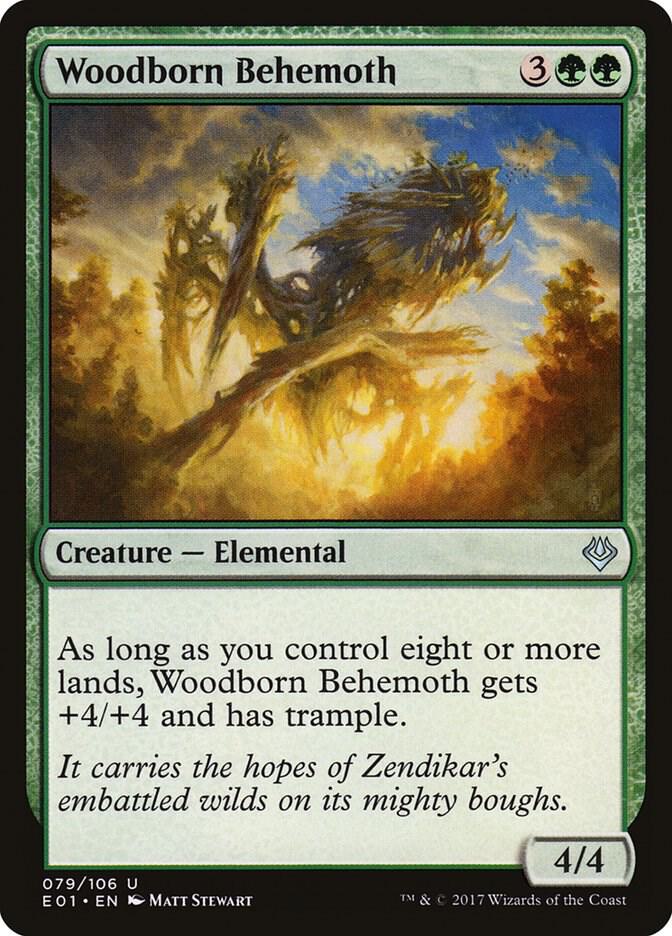 Woodborn Behemoth (79) [Archenemy: Nicol Bolas]