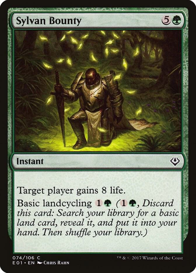 Sylvan Bounty (74) [Archenemy: Nicol Bolas]