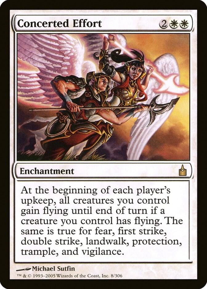 Concerted Effort (8) [Ravnica: City of Guilds]