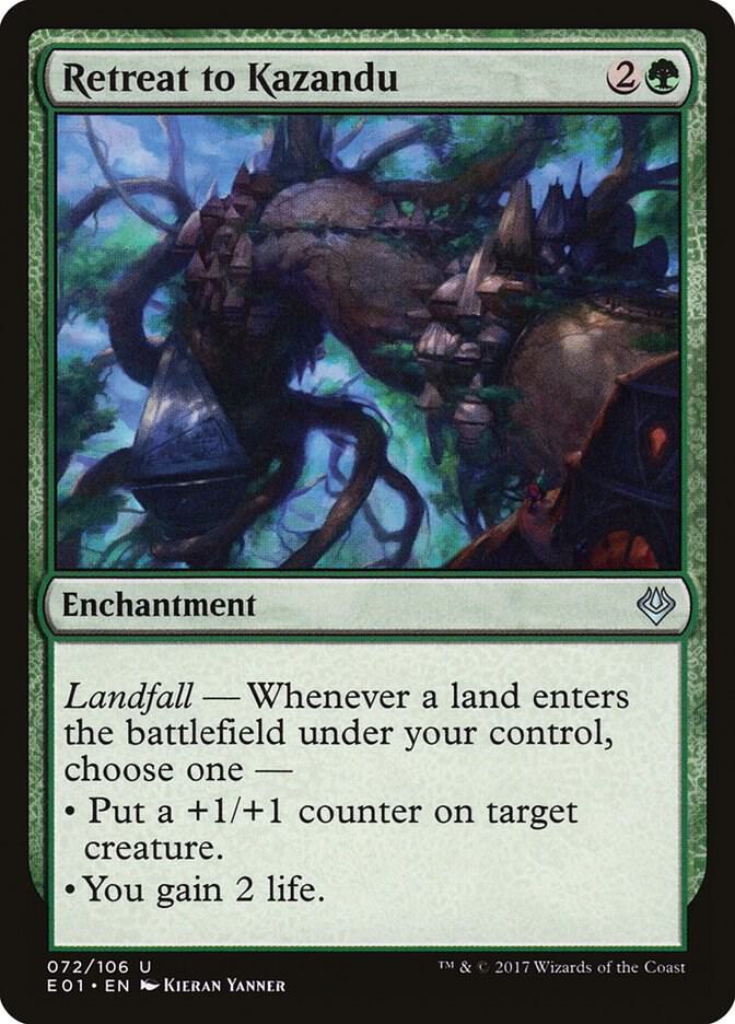 Retreat to Kazandu (72) [Archenemy: Nicol Bolas]