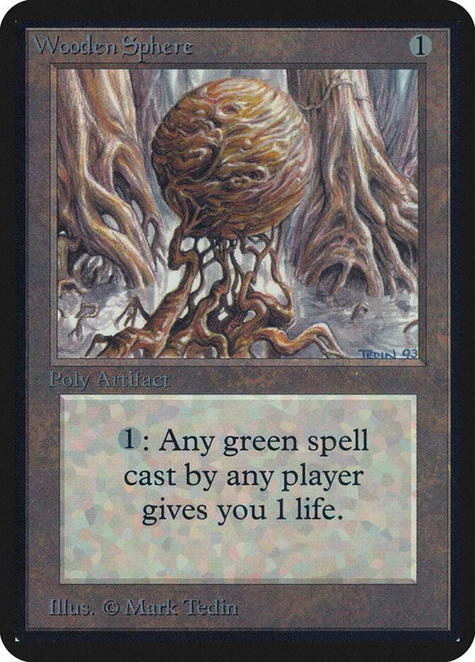 Wooden Sphere (276) [Limited Edition Alpha]