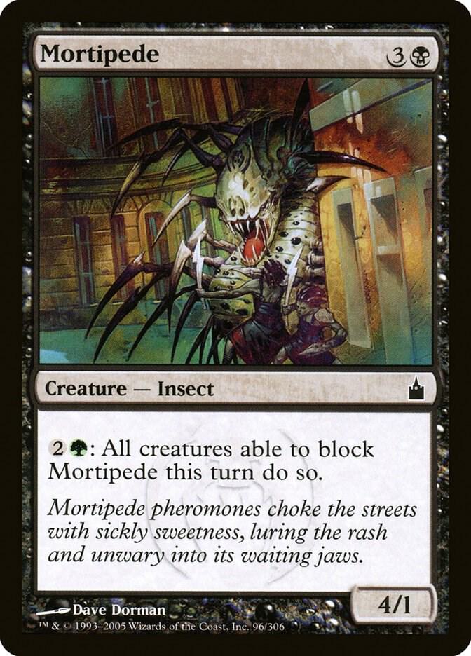 Mortipede (96) [Ravnica: City of Guilds]