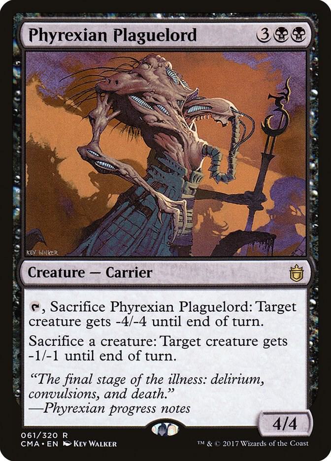 Phyrexian Plaguelord (61) [Commander Anthology]