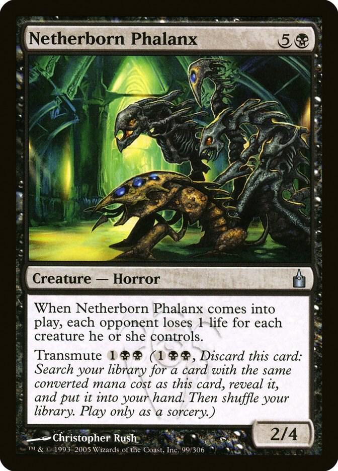 Netherborn Phalanx (99) [Ravnica: City of Guilds]