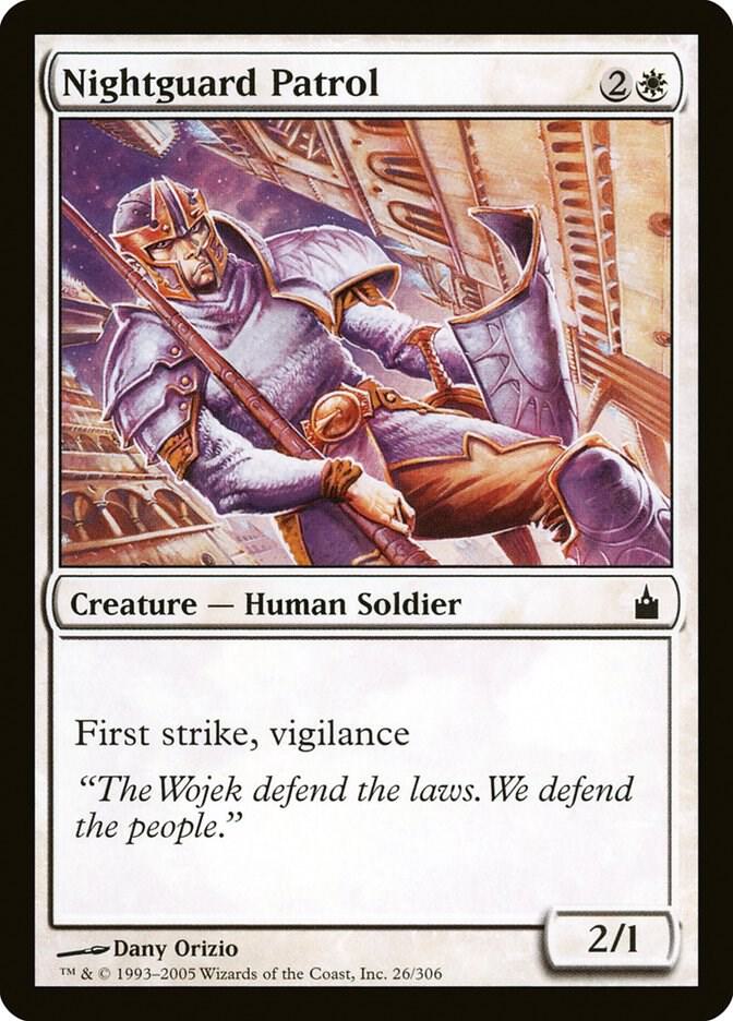 Nightguard Patrol (26) [Ravnica: City of Guilds]