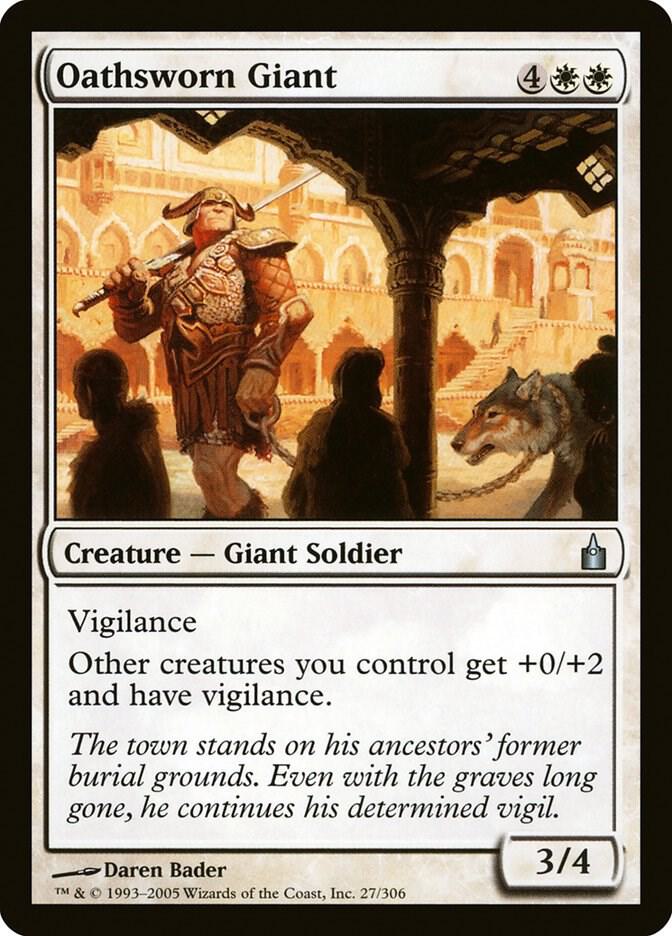 Oathsworn Giant (27) [Ravnica: City of Guilds]