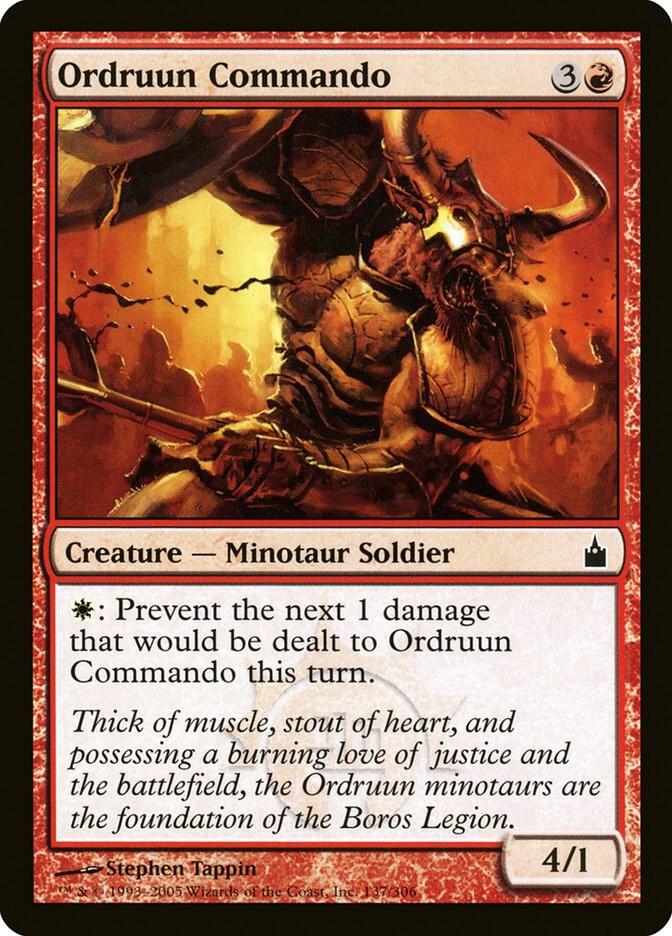 Ordruun Commando (137) [Ravnica: City of Guilds]
