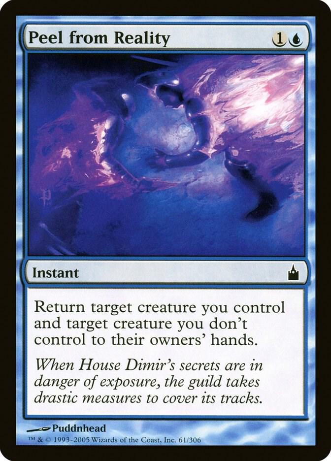 Peel from Reality (61) [Ravnica: City of Guilds]
