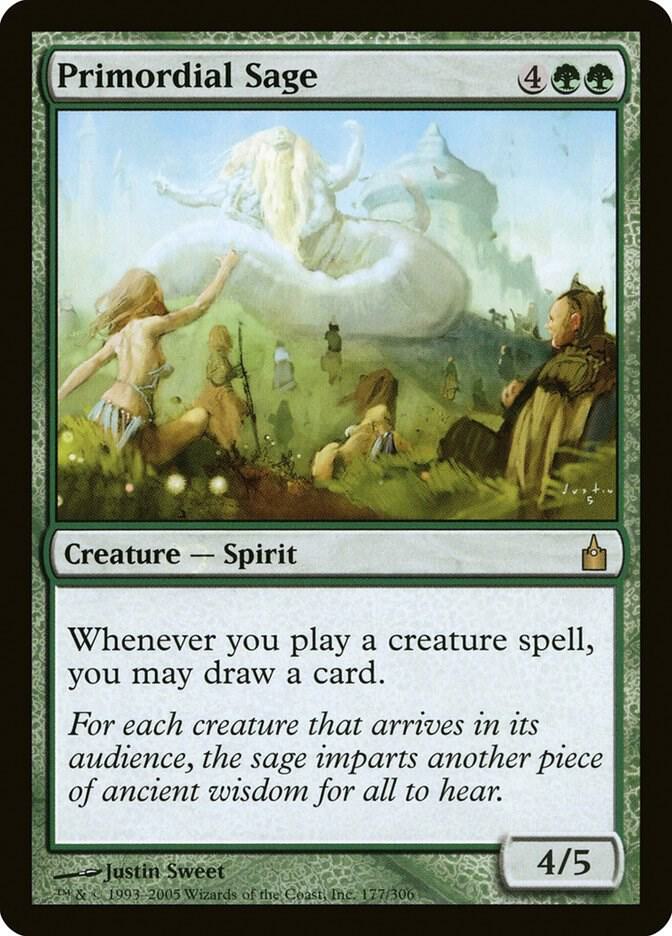 Primordial Sage (177) [Ravnica: City of Guilds]