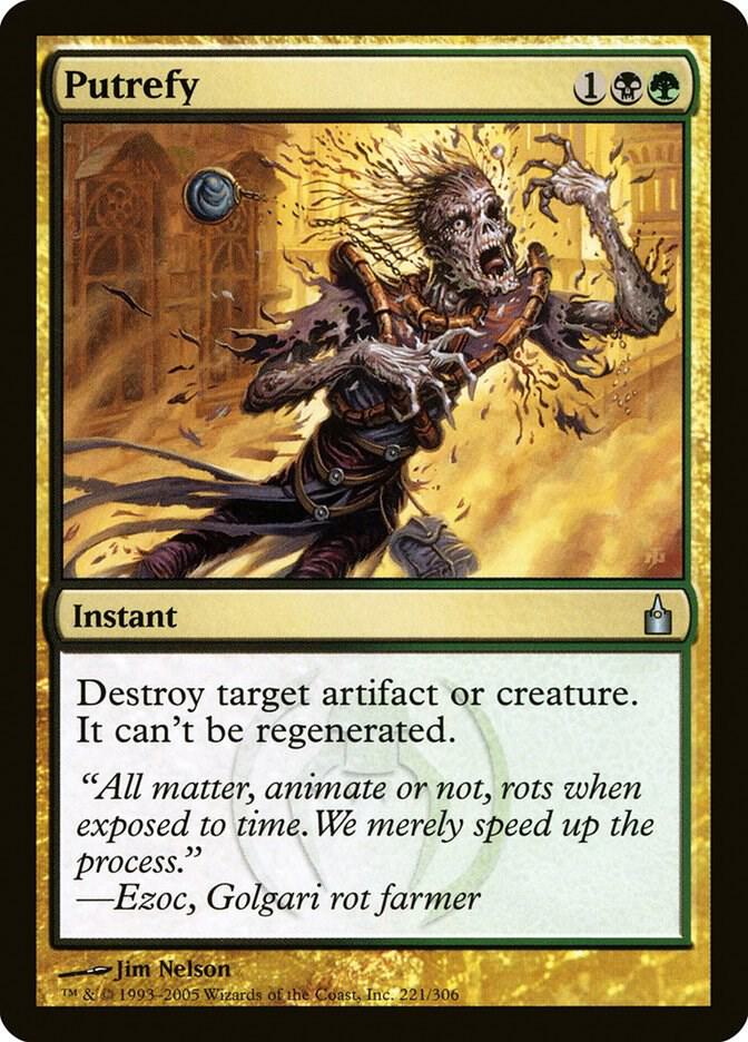 Putrefy (221) [Ravnica: City of Guilds]