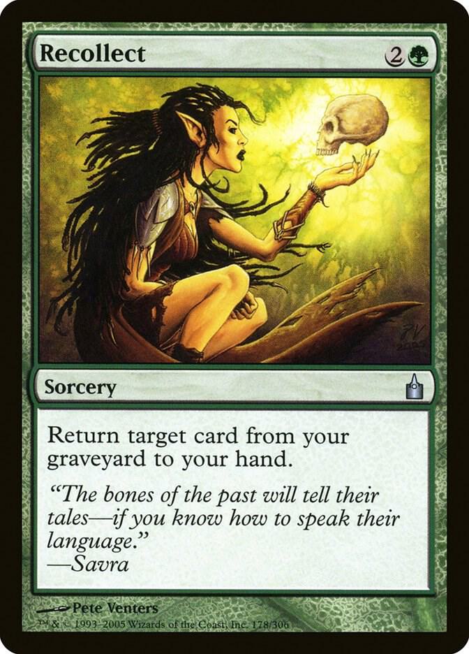 Recollect (178) [Ravnica: City of Guilds]