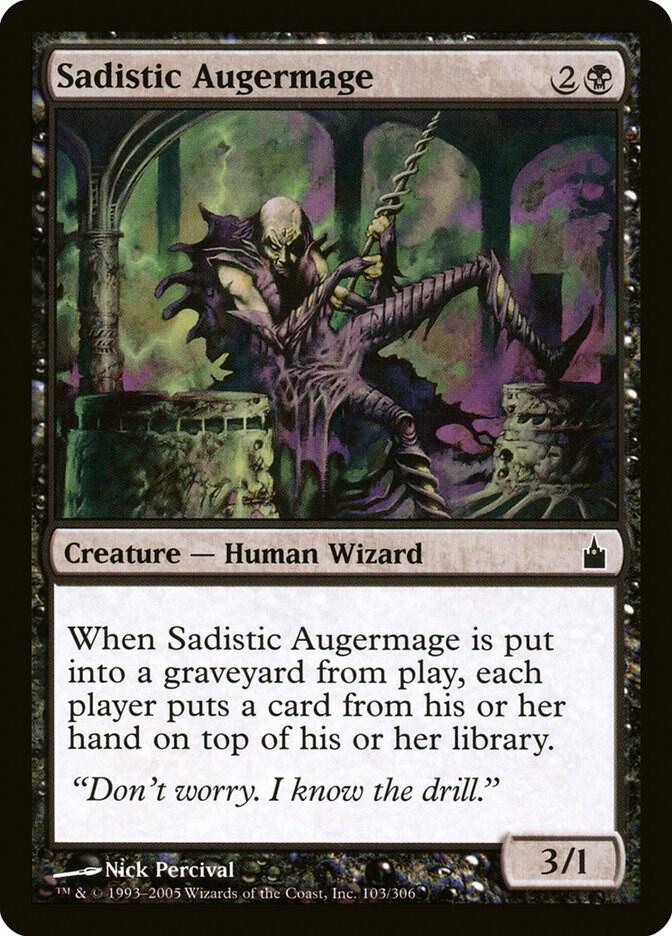 Sadistic Augermage (103) [Ravnica: City of Guilds]