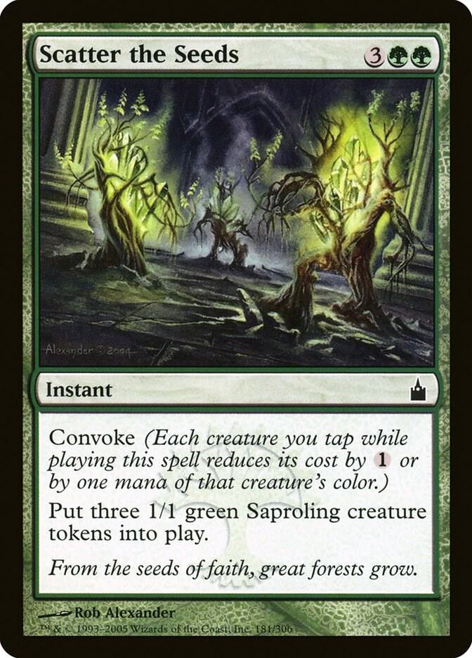 Scatter the Seeds (181) [Ravnica: City of Guilds]