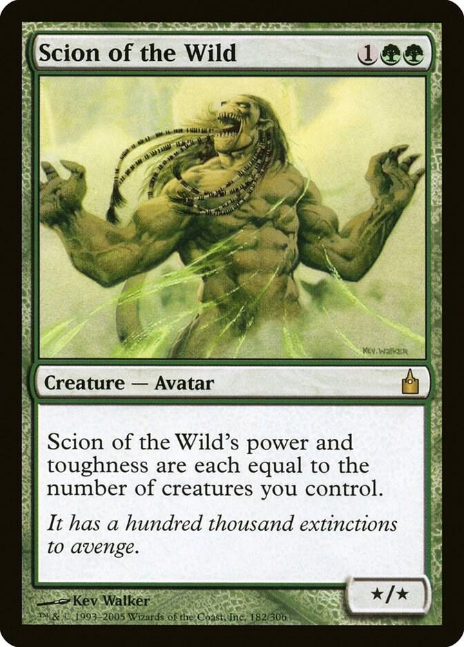 Scion of the Wild (182) [Ravnica: City of Guilds]