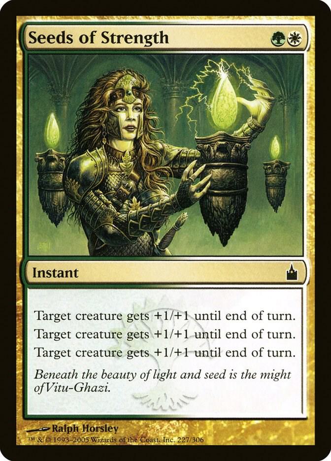 Seeds of Strength (227) [Ravnica: City of Guilds]