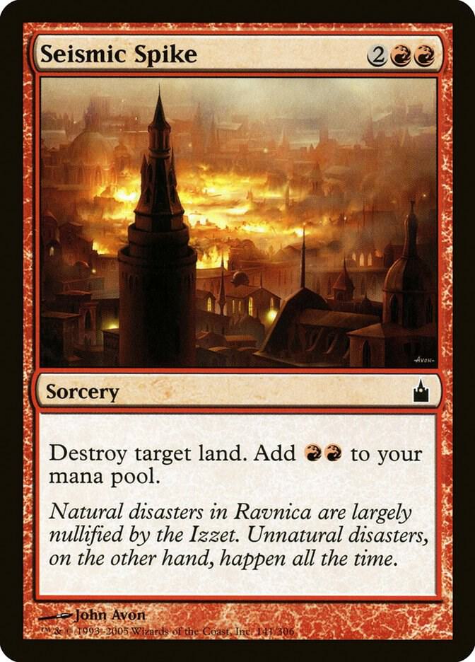 Seismic Spike (141) [Ravnica: City of Guilds]