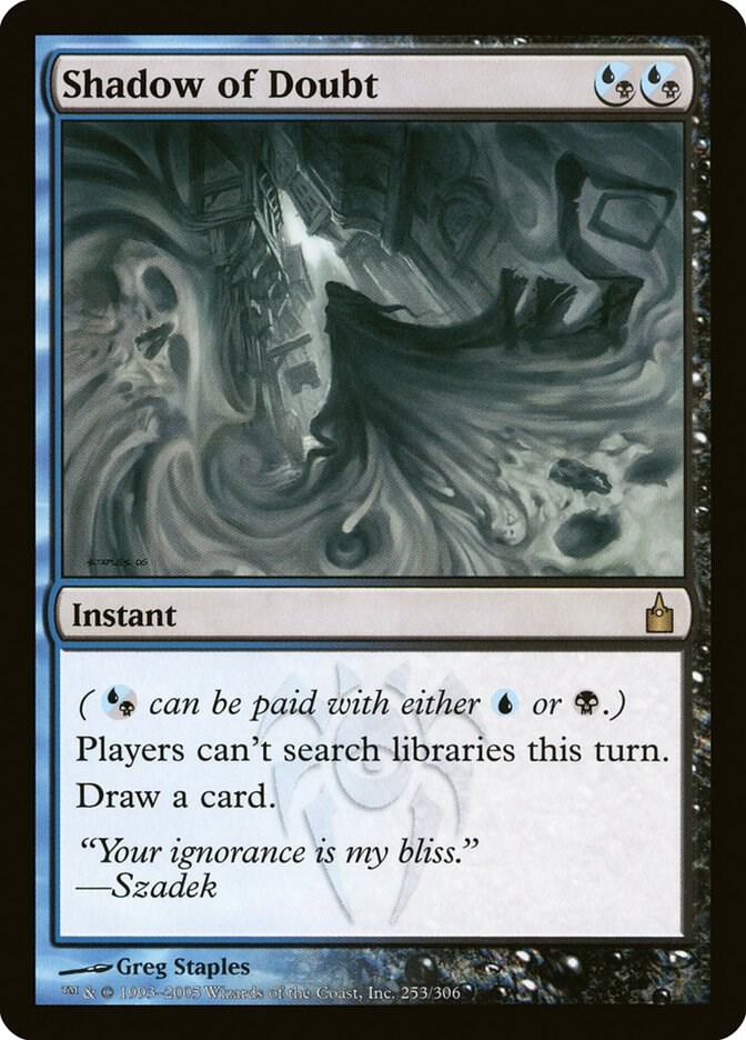 Shadow of Doubt (253) [Ravnica: City of Guilds]