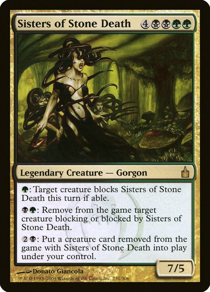 Sisters of Stone Death (231) [Ravnica: City of Guilds]