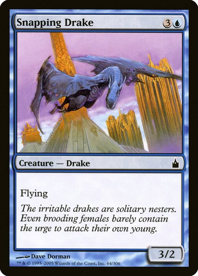 Snapping Drake (64) [Ravnica: City of Guilds]