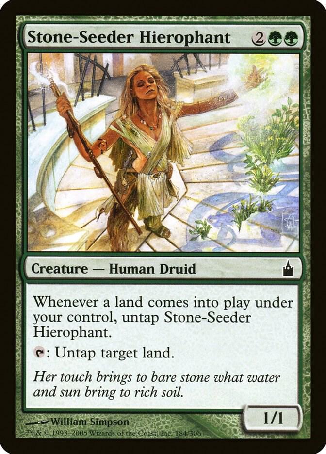 Stone-Seeder Hierophant (184) [Ravnica: City of Guilds]