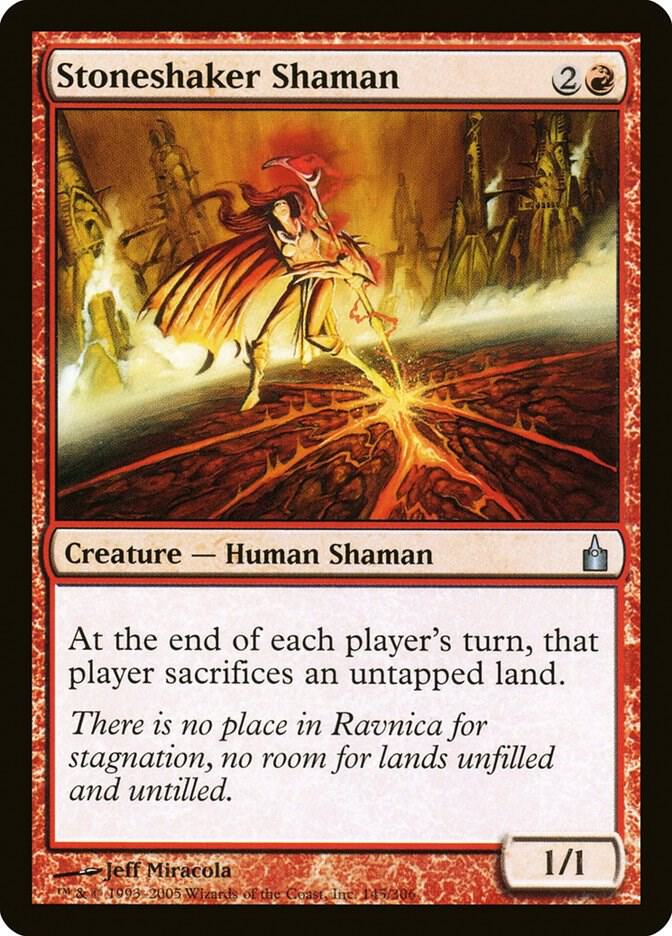 Stoneshaker Shaman (145) [Ravnica: City of Guilds]