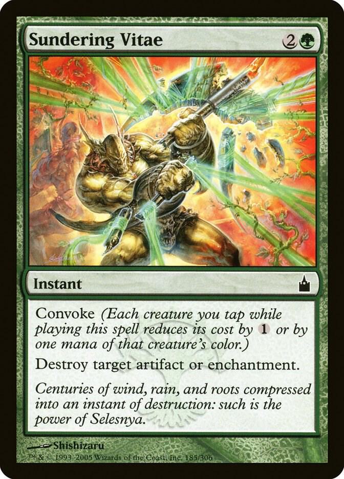 Sundering Vitae (185) [Ravnica: City of Guilds]