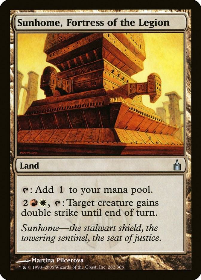 Sunhome, Fortress of the Legion (282) [Ravnica: City of Guilds]