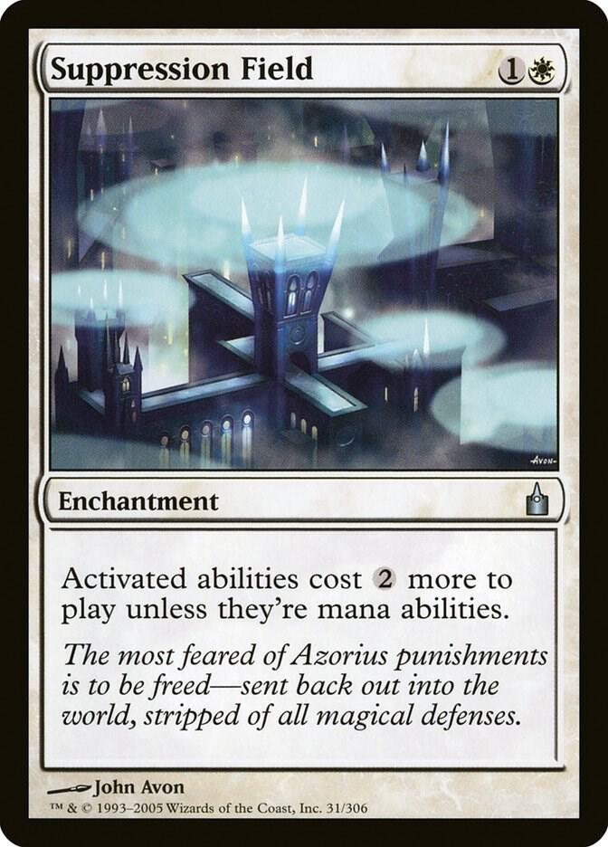 Suppression Field (31) [Ravnica: City of Guilds]