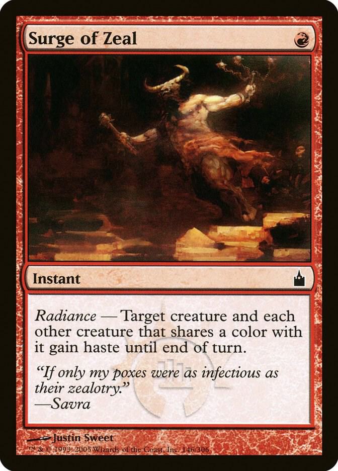 Surge of Zeal (146) [Ravnica: City of Guilds]