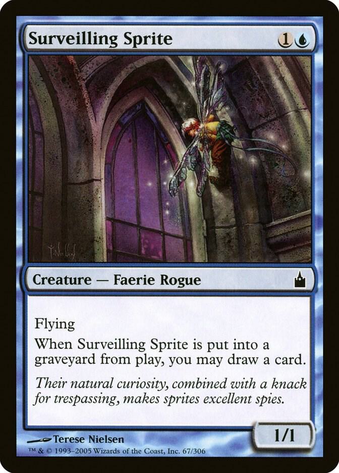 Surveilling Sprite (67) [Ravnica: City of Guilds]