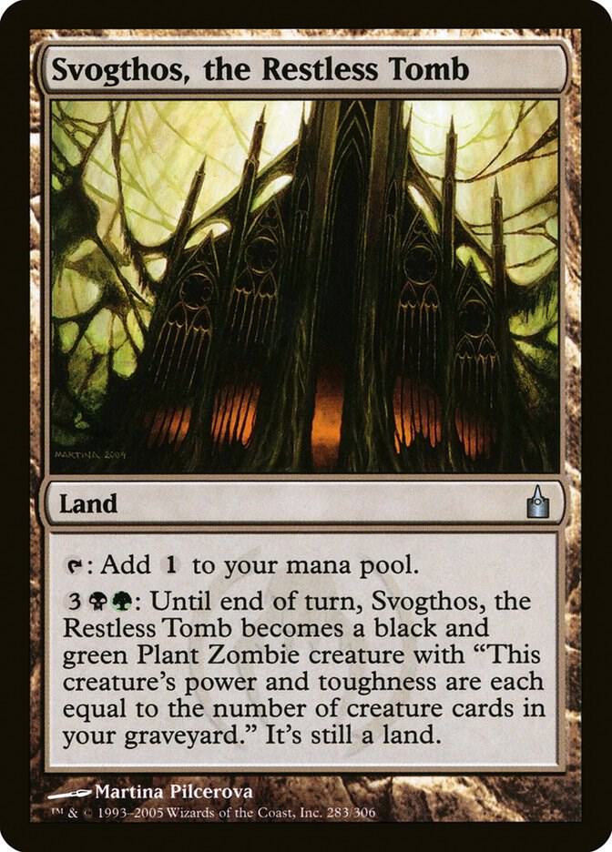 Svogthos, the Restless Tomb (283) [Ravnica: City of Guilds]