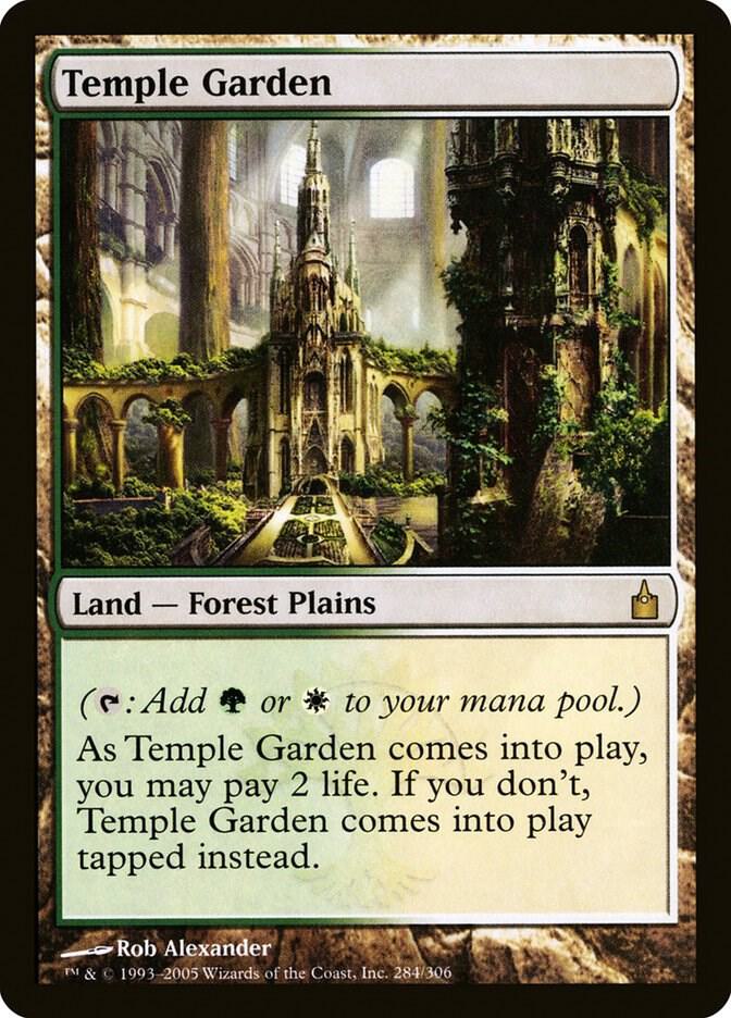 Temple Garden (284) [Ravnica: City of Guilds]