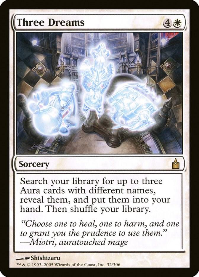 Three Dreams (32) [Ravnica: City of Guilds]