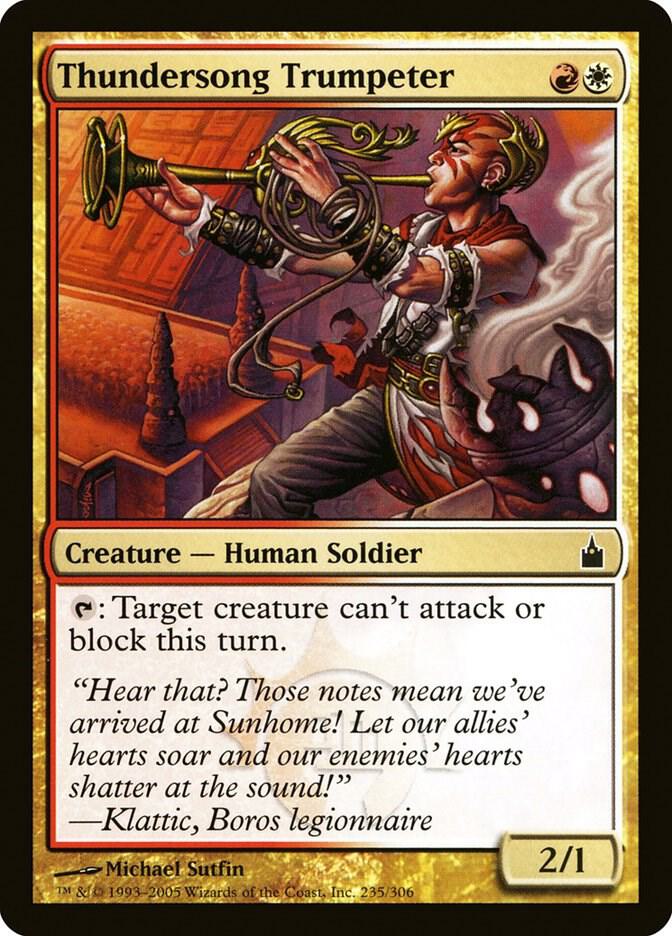 Thundersong Trumpeter (235) [Ravnica: City of Guilds]