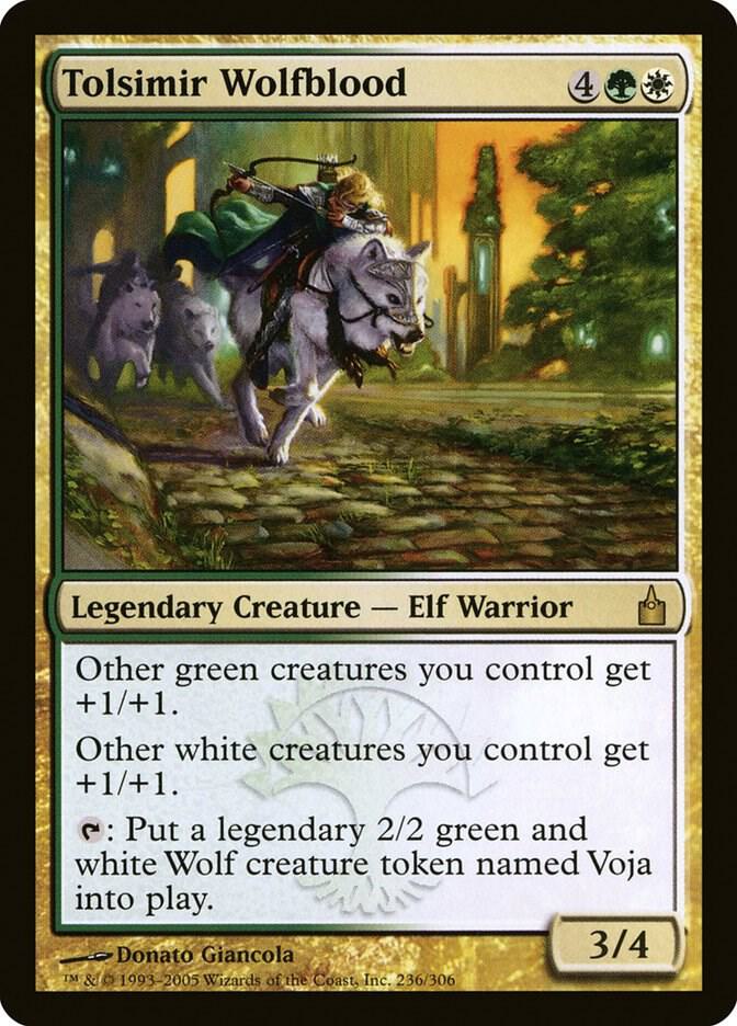 Tolsimir Wolfblood (236) [Ravnica: City of Guilds]