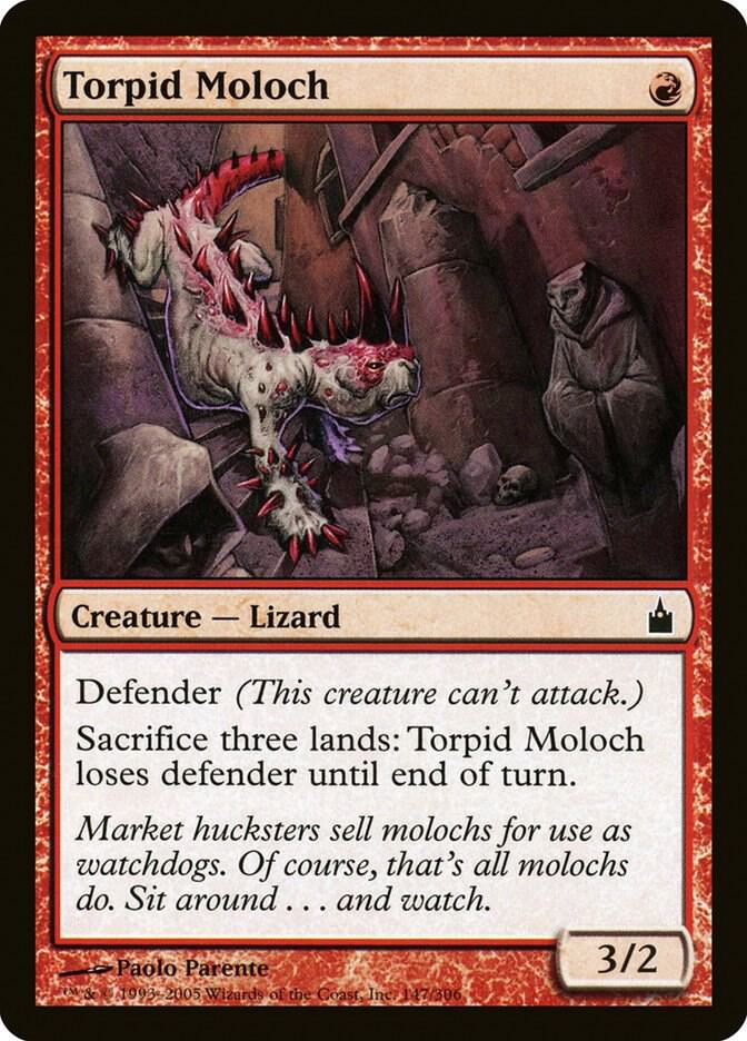 Torpid Moloch (147) [Ravnica: City of Guilds]