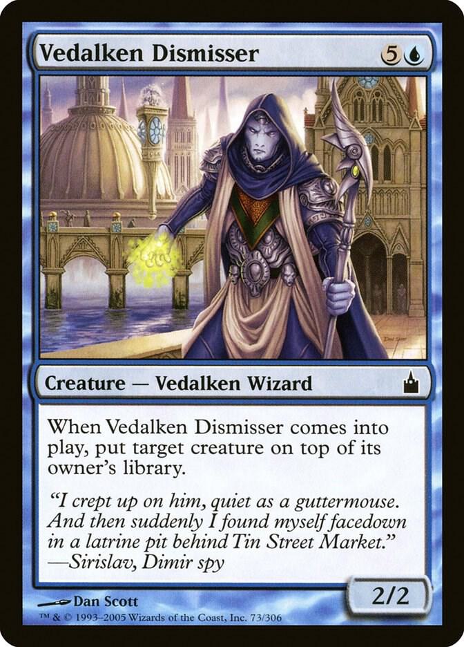 Vedalken Dismisser (73) [Ravnica: City of Guilds]