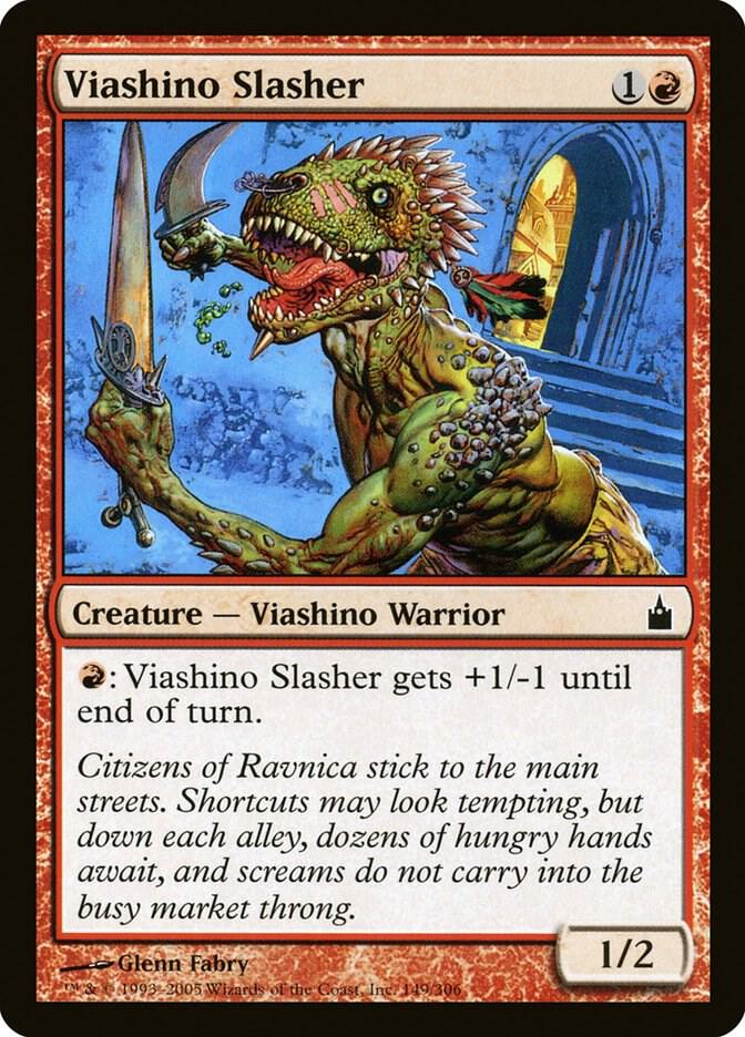Viashino Slasher (149) [Ravnica: City of Guilds]