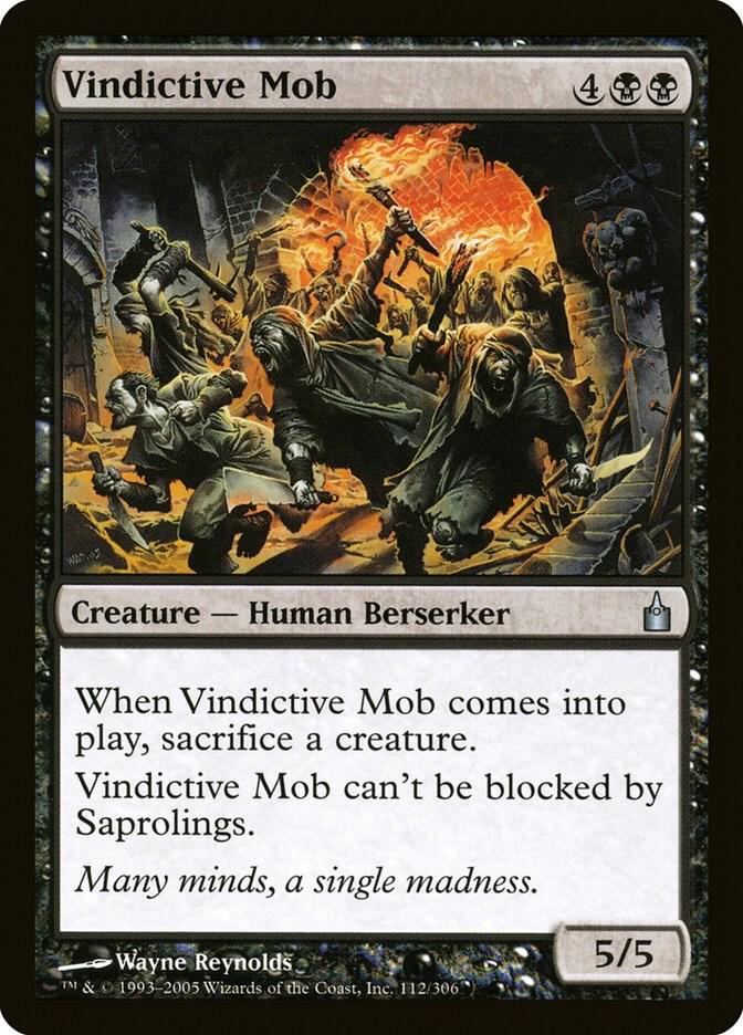 Vindictive Mob (112) [Ravnica: City of Guilds]