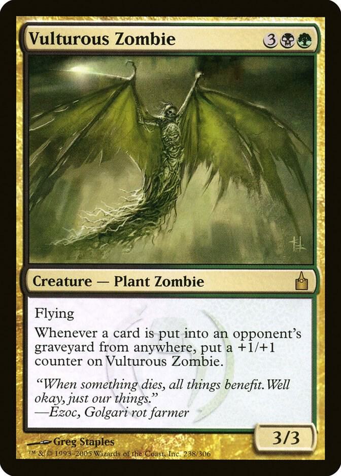 Vulturous Zombie (238) [Ravnica: City of Guilds]