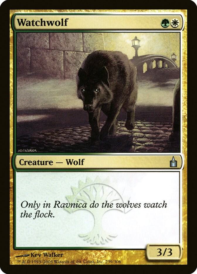 Watchwolf (239) [Ravnica: City of Guilds]