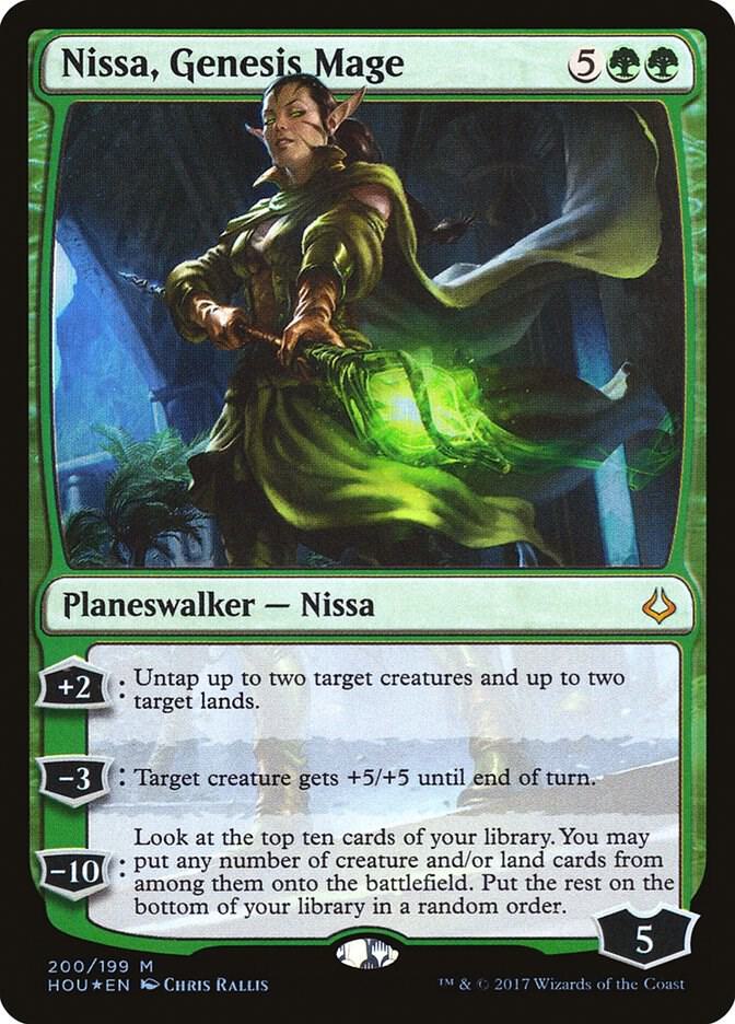 Nissa, Genesis Mage (200) [Hour of Devastation]