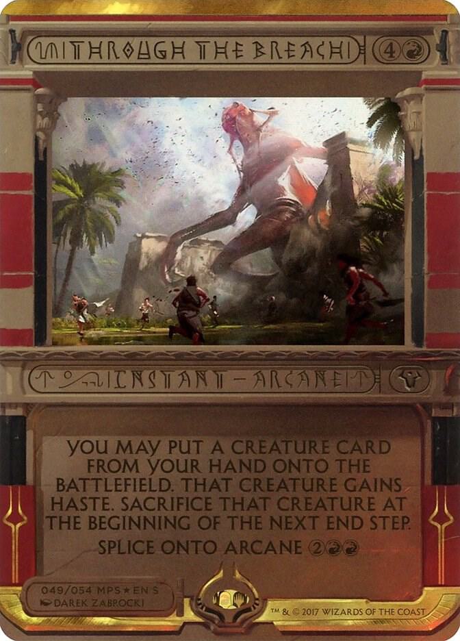 Through the Breach (49) [Amonkhet Invocations] [Borderless]