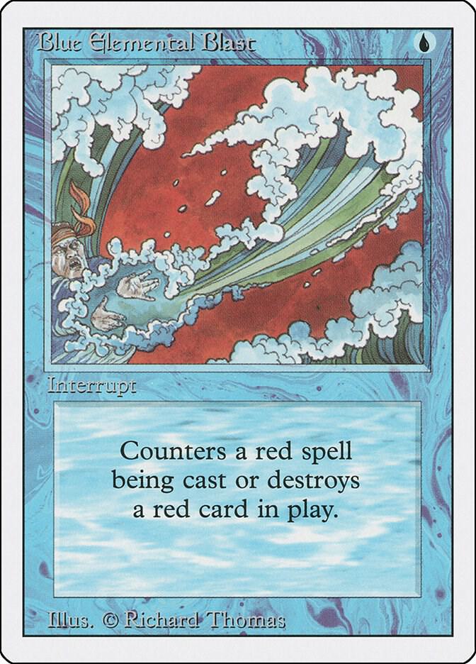 Blue Elemental Blast (49) [Revised Edition]